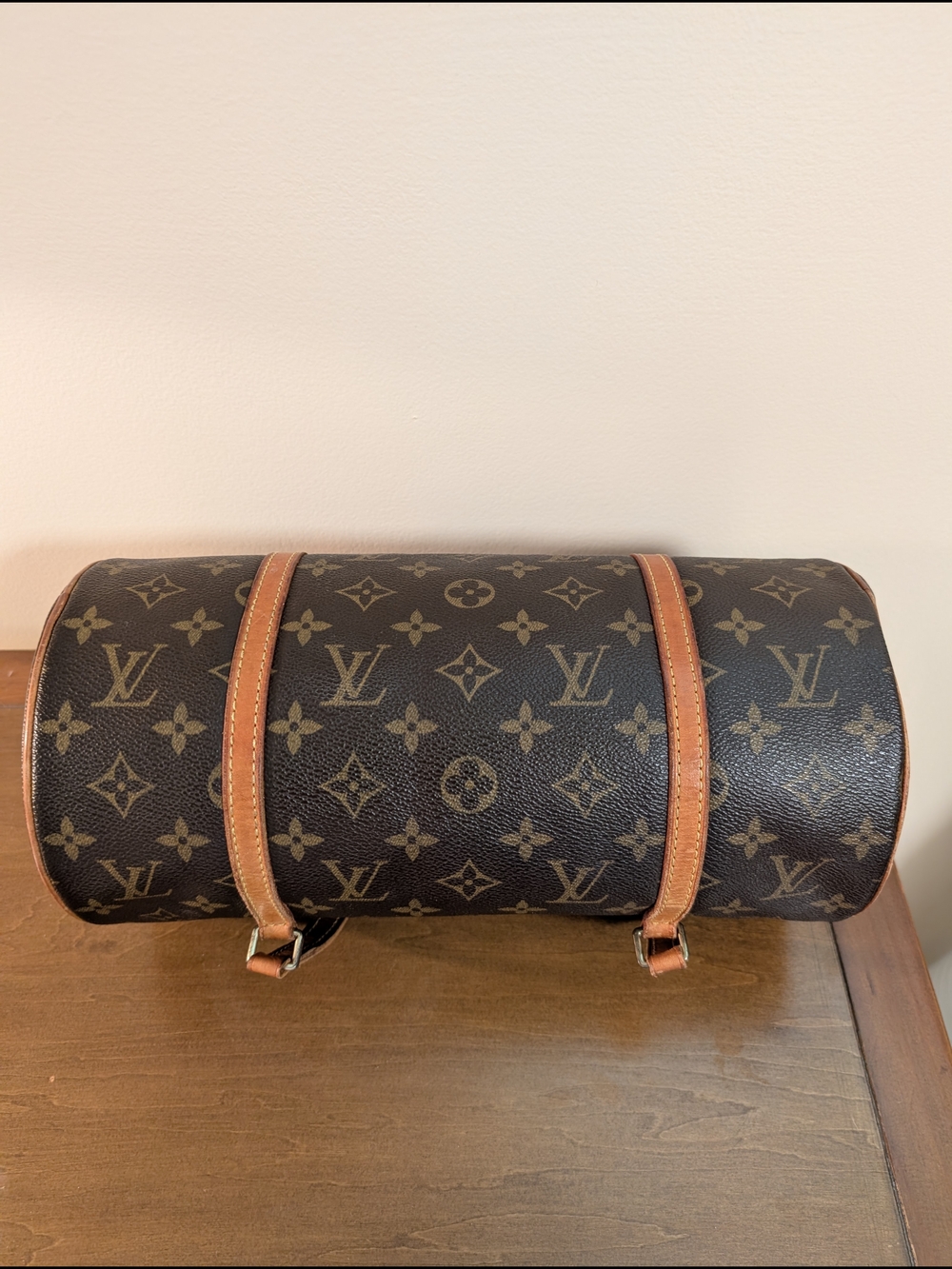 Louis Vuitton Monogram Barrel Bag in Brown and Tan - Picture 7 of 11